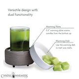 Grey Texture 2-in-1 Wax Warmer Bundle