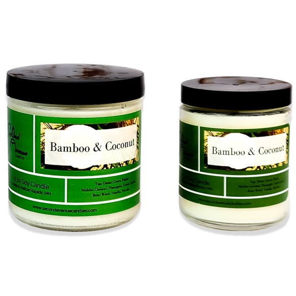 Bamboo & Coconut Soy Candle