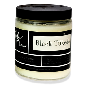 Black Tuxedo Soy Candles