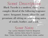 Black Tuxedo Scented Large Wax Melt