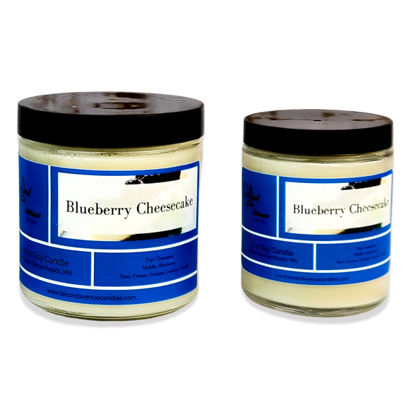 Blueberry Cheesecake Soy Candles