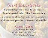 Caramel Popcorn Scented Large Wax Melt