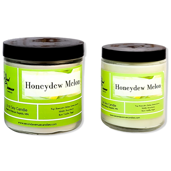 Honeydew Melon Soy Candle