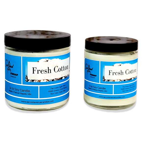 Fresh Cotton Soy Candles