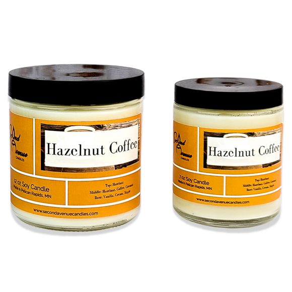 Hazelnut Coffee Soy Candle