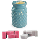 Hobnail Illuminating Midsize Wax Warmer Bundle