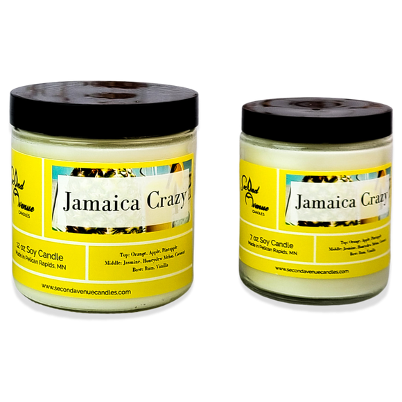 Jamaica Crazy Soy Candle