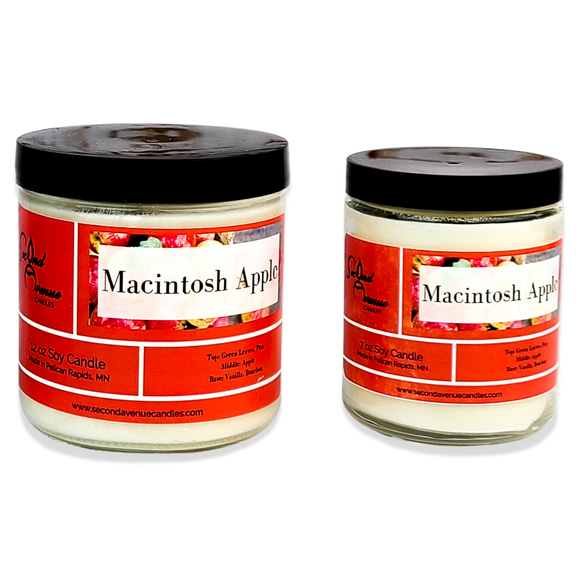 Macintosh Apple Soy Candle