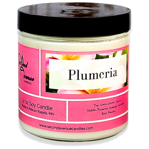 Plumeria Soy Candle