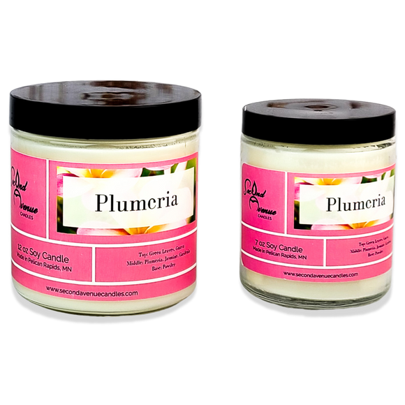 Plumeria Soy Candle