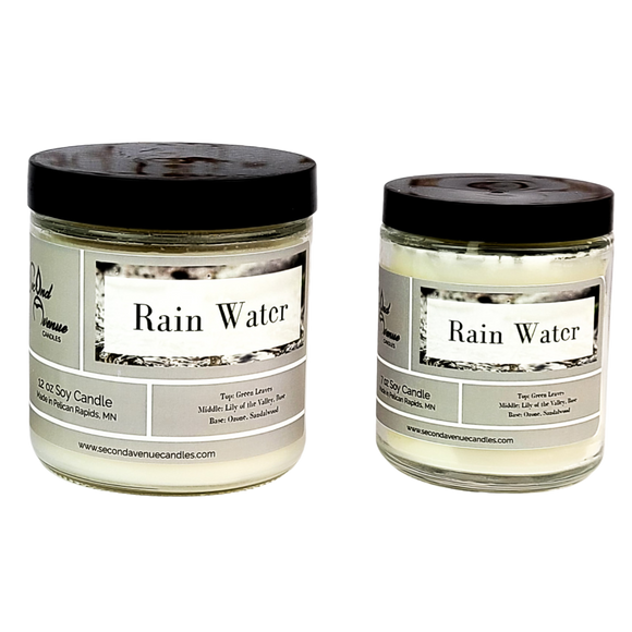 Rain Water Soy Candle