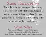 Black Tuxedo Soy Candles