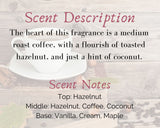 Hazelnut Coffee Soy Candle